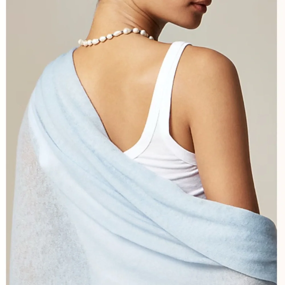 Jcrew Oversized featherweight cashmere wrap - Picture 2 of 3